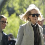 La justice a jugé Donald Trump civilement responsable pour l'agression sexuelle de E. Jean Carroll, qui l'accuse de l'avoir violée dans une cabine d'essayage du rayon lingerie d'un grand magasin de New York en 1996. Il a fait appel (archives).